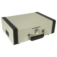 Nostalgie Schallplattenkoffer MADISON MAD-RETROCASE-CR, Bluetooth, USB, creme