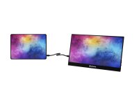 tragbarer Monitor Verbatim PM-14, 14, LCD, Full HD, USB-A-C