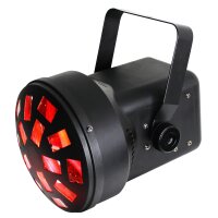 LED-Lichteffekt IBIZA MUSHROOM-MINI 6x 3W RGBAW LEDs, 20W