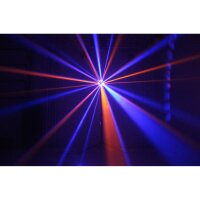 LED-Lichteffekt IBIZA MUSHROOM-MINI 6x 3W RGBAW LEDs, 20W
