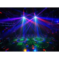 5-in-1 DMX-Lichteffekt IBIZA FULLMOON mit Wash, UV, RG Laser, Strobe & Astro