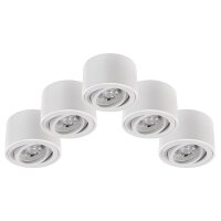 LED-Aufbauleuchte McShine, 5W, 400Lumen, 3000K,...