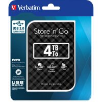 Externe Festplatte Store n Go Verbatim, 4 TB Speicher,...