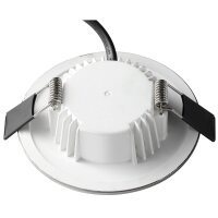 LED-Einbauleuchte McShine EL-315 IP65, 4,9W, 450lm, 3000K, warmwei&szlig;, &Oslash;88x27,5mm