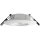 LED-Einbauleuchte McShine EL-315 IP65, 4,9W, 450lm, 4000K, neutralwei&szlig;, &Oslash;88x27,5mm