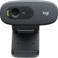 Webcam Logitech C270, HD, 720p, USB, schwarz