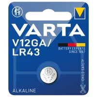 Batterie Alkaline, Knopfzelle, VARTA, V12GA, 1.5V,...