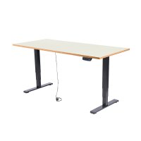 Schreibtisch Imstande, business-b + Tischplatte Sperrholz...