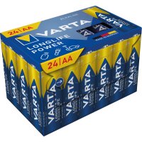 Mignon-Batterie VARTA Longlife Power, 1,5V, Typ AA/LR6,...