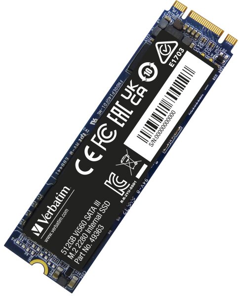 SSD 512GB Verbatim, SATA-III, M.2 2280, Vi560 S3