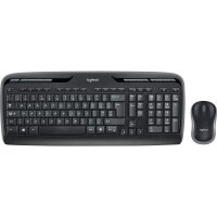 Tastatur/Maus-Set Logitech MK330, 1000dpi, schwarz, kabellos