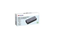 Docking-Station USB-C Pro CDS-15S Verbatim, 15-Port, DP, RJ45, Audio, SD