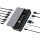 Docking-Station USB-C Pro CDS-15S Verbatim, 15-Port, DP, RJ45, Audio, SD