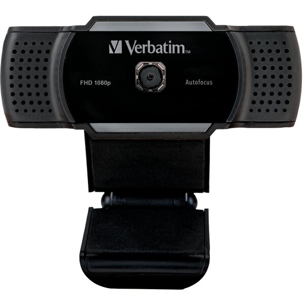 Webcam Verbatim AWC-01- Full-HD 1080p, schwarz, 2560x1440, 30 FPS, USB
