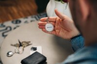 Bluetooth Tracker Verbatim My Finder MYFC-01B f&uuml;r Apple Wo ist? mit Ring