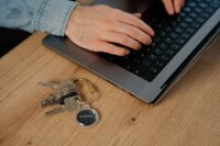 Bluetooth Tracker Verbatim My Finder MYFC-01B f&uuml;r Apple Wo ist? mit Ring