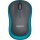Maus Logitech M185, 1000dpi, blau-schwarz, kabellos