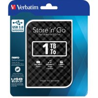 Externe Festplatte Store n Go Verbatim, 1 TB Speicher,...