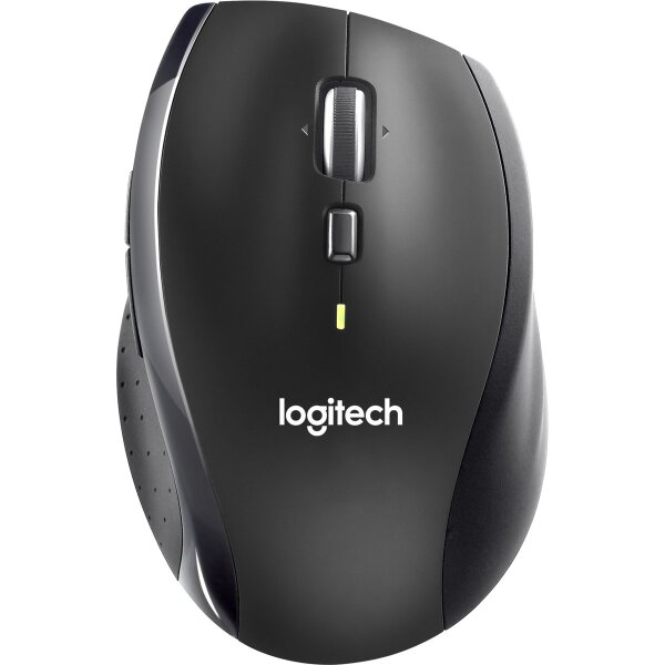 Maus Logitech M705, 1000dpi, Laser, grau, kabellos