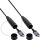 InLine&reg; HDMI Kabeltrommel, AOC HDMI 2.1 Kabel, 8K/60Hz, armiert, schwarz, 50m