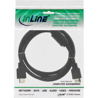 HDMI Kabel HDMI-High Speed ST / ST schwarz mit Ferrit