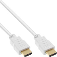 HDMI-High Speed Kabel mit Eth. Premium ST / ST wei&szlig;...