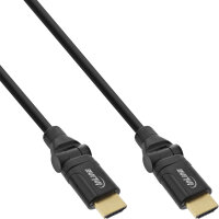 HDMI-HS Kabel m. Eth. ST/ST verg. Kon. schwarz flex....