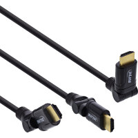 HDMI-HS Kabel m. Eth. ST/ST verg. Kon. schwarz flex....