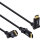 HDMI-HS Kabel m. Eth. ST/ST verg. Kon. schwarz flex. Winkelst