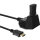 HDMI-HS Verl. m. Standfu&szlig; m. Eth. 4K2K ST / BU schwarz / gold