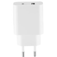 USB-Schnellladeger&auml;t McPower, 20W, 1x USB-C...