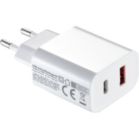 USB-Schnellladeger&auml;t McPower, 20W, 1x USB-C...