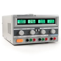 Labornetzger&auml;t McPower Digi 302-05, 2x 0-30V, 0-5A,...