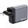 Ladeadapter Verbatim, Universal,GNC-140, GaN, 140W,grau,1x USB-A QC, 3x USB-C PD