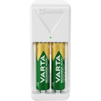 Mini Universal-Ladeger&auml;t VARTA, inkl. 2x Mignon Akku...