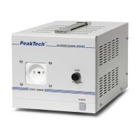 Trenntransformator PeakTech P 2240 230V AC, 2,5A, 500W, galvanische Trennung