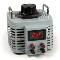 Ringkern-Stelltrafo McPower V-4000 LED, 0-250 V, 4 A,...