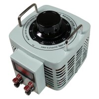 Ringkern-Stelltrafo McPower V-4000 LED, 0-250 V, 4 A, 1.000 W, NICHT galvanisch getrennt