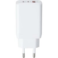 USB GaN Schnellladeger&auml;t McPower, 65W, 2x USB-C...