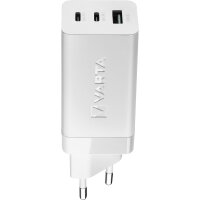 High Speed Ladeadapter VARTA, wei&szlig;, 2x USB-A, 2x USB-C