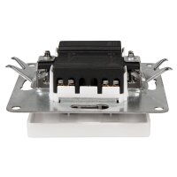 Wechselschalter McPower Cup 250V~/10A, UP, wei&szlig;, 20er-Pack