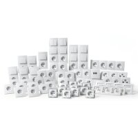 Schalter und Steckdosen Set McPower Flair Megaset-Profi...