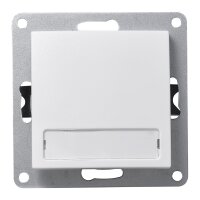 Taster McPower Flair mit Namensschild, 250V~/10A, UP,...