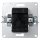 Taster McPower Flair mit Namensschild, 250V~/10A, UP, wei&szlig;