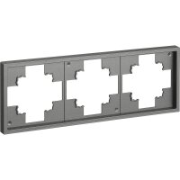 Rahmen McPower Shallow 3-fach, anthrazit