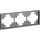 Rahmen McPower Shallow 3-fach, anthrazit