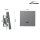 Schalter McPower Shallow 250V~/10A, UP, Orientierungsleuchte, Steckanschluss, anthrazit