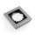 Rahmen McPower Flair, 1-fach, silbernes Aluminium