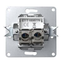 Netzwerk-Dose McPower Cup CAT6A, UP, vollgeschirmt
