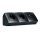 Steckdosenblock McPower Flair matt schwarz, 2-fach Schutzkontakt + 2x USB A+C